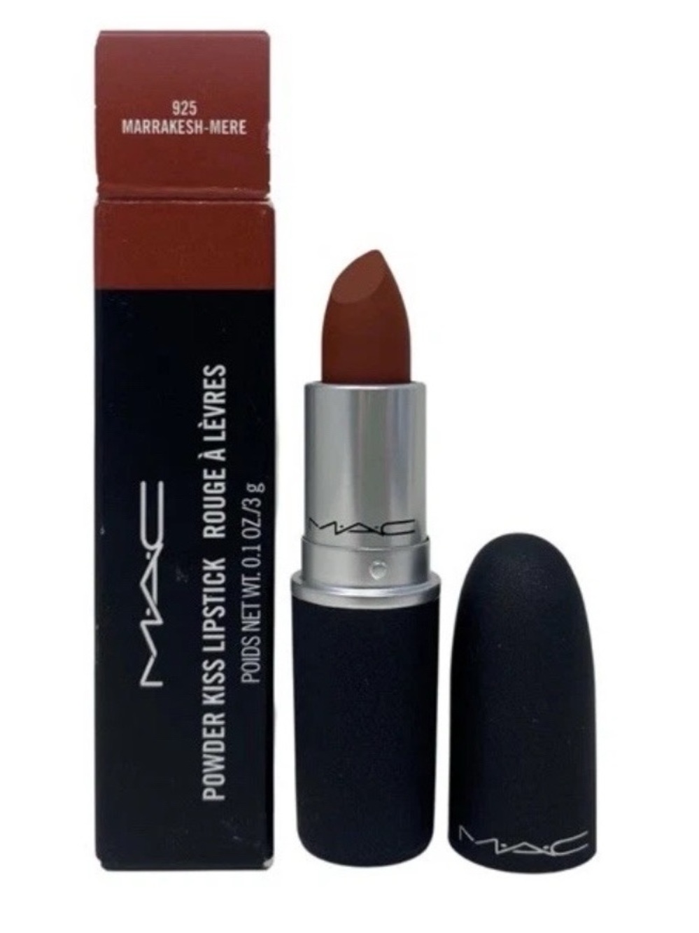 MAC Cosmetics Powder Kiss Lipstick Marrakesh-Mere #925 NIB